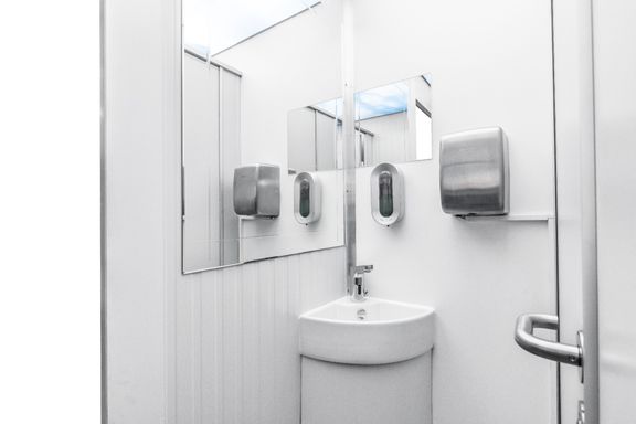 VIP-Toilettenwagen Hygienebereich